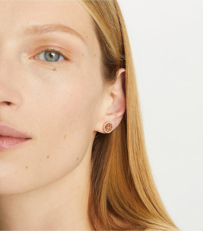 Icon Pavé Stud Earrings