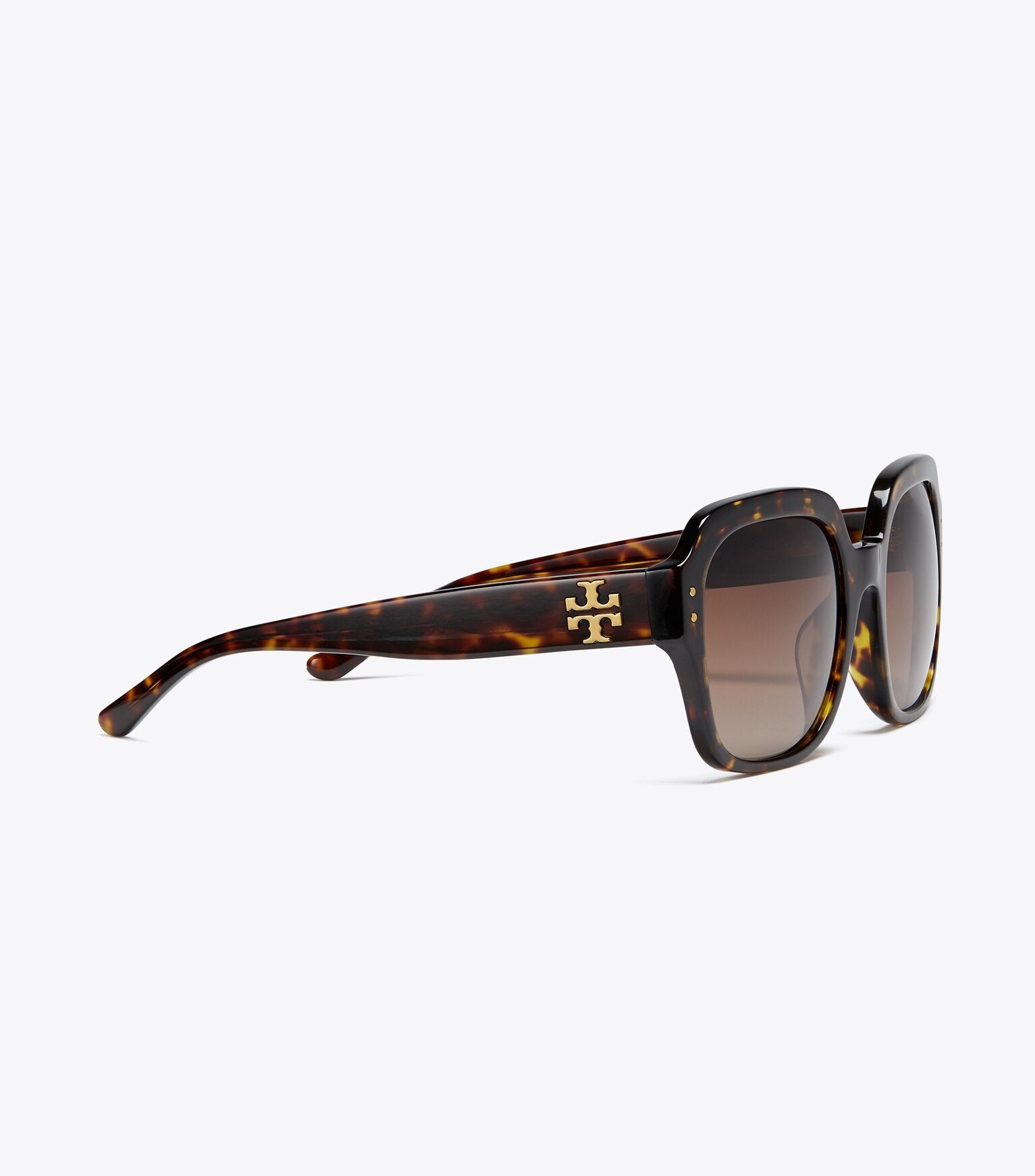 Oversized Square Logo Sunglasses