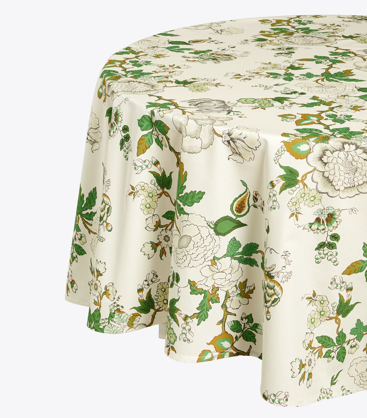 Happy Times Bouquet Round Tablecloth, 90"