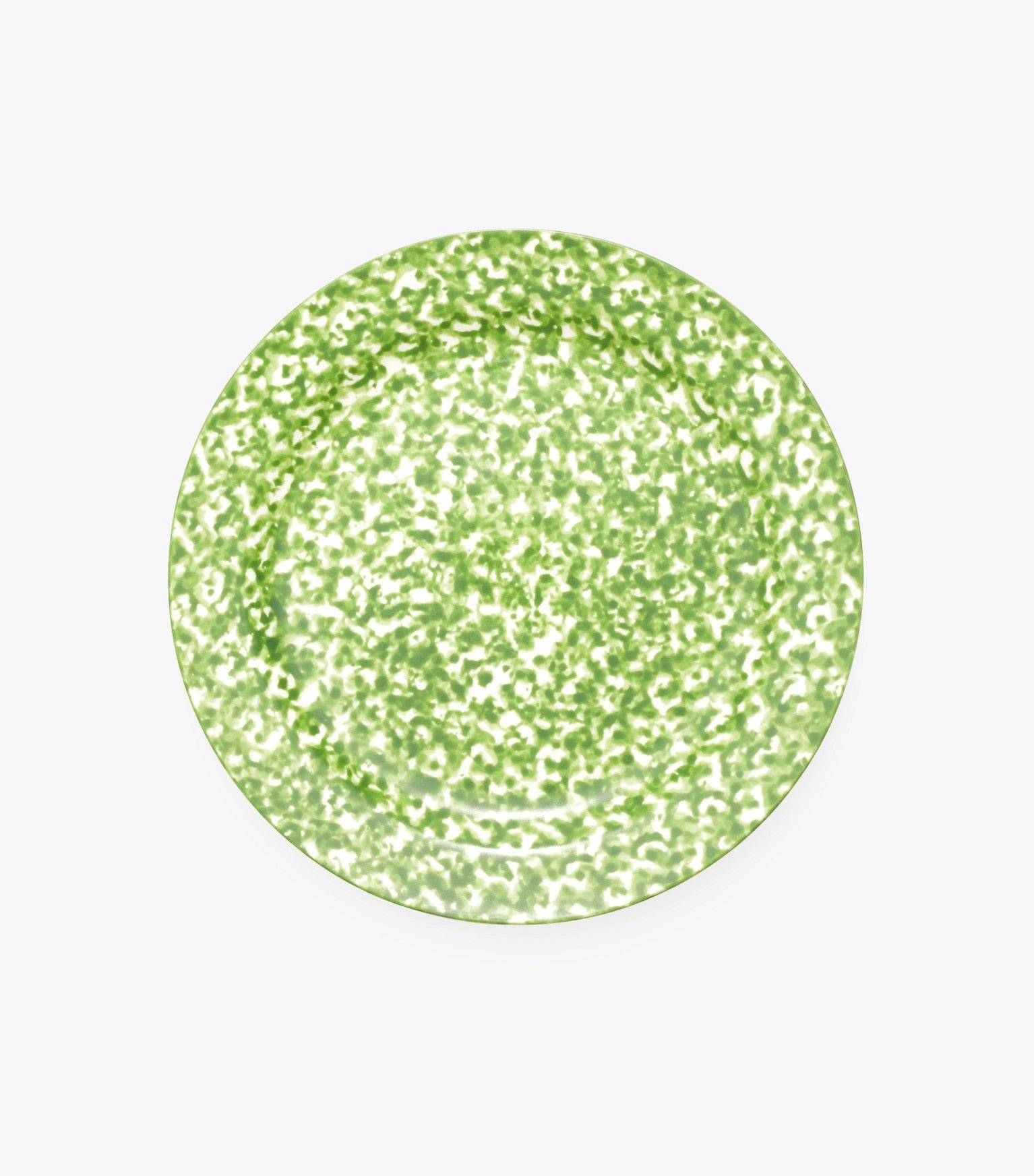 Spongeware Canape Plate, Set of 6