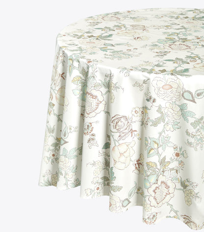 Happy Times Bouquet Round Tablecloth, 120"