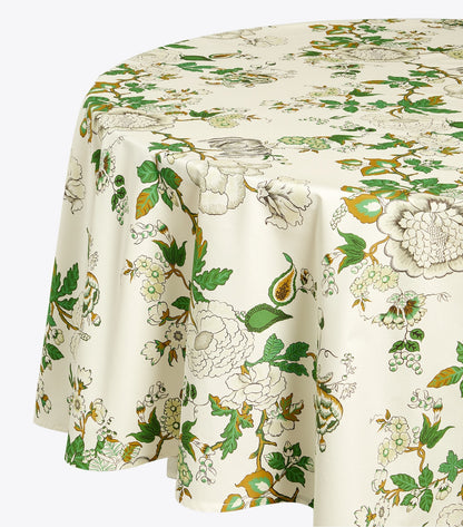 Happy Times Bouquet Round Tablecloth, 120"