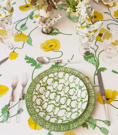 Spongeware Salad Plate, Set of 4