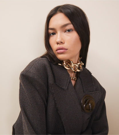 Wishbone Statement Necklace