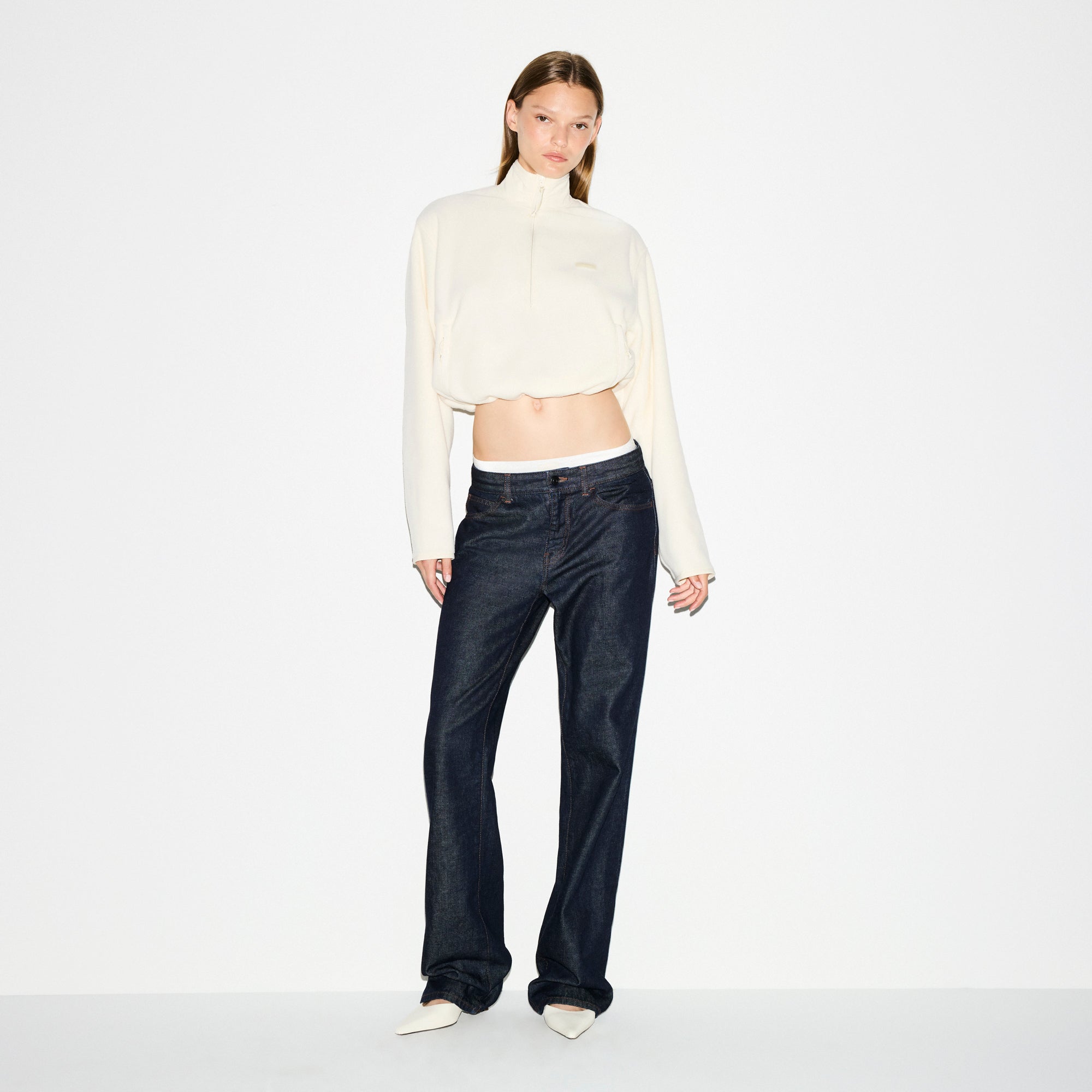 Outdoor Fleece Half Zip Pullover