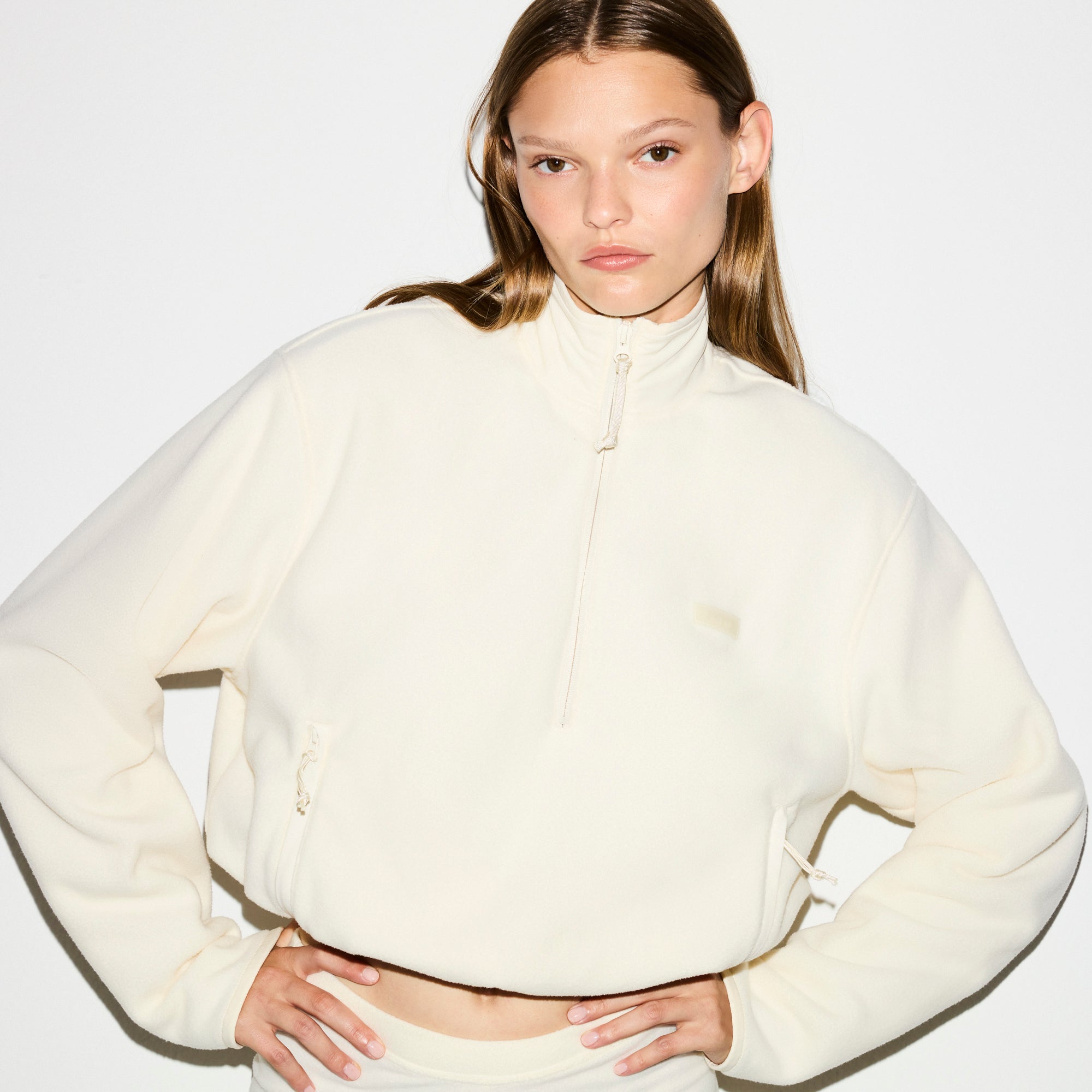 Outdoor Fleece Half Zip Pullover