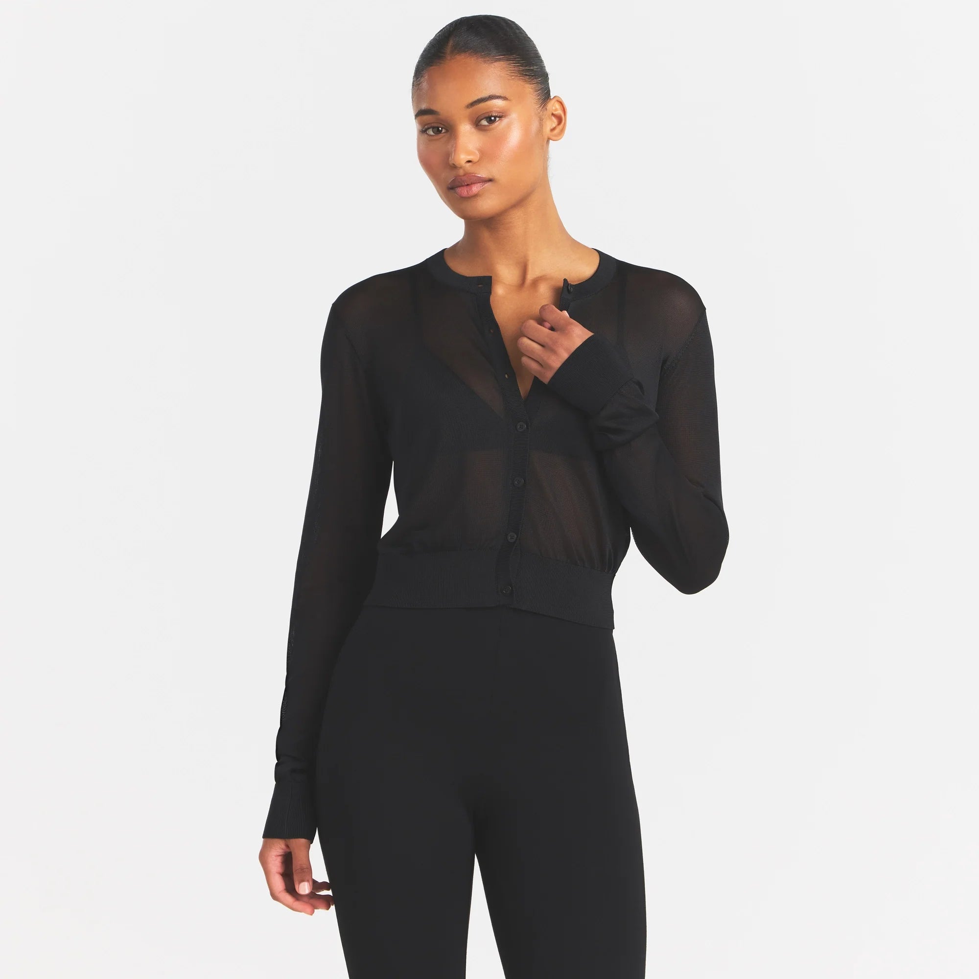 Slinky Knit Cardigan
