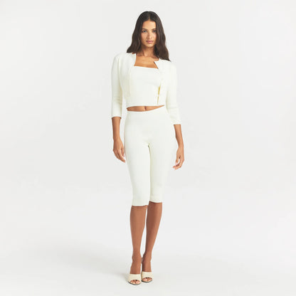 Refined Knit Cropped Cardigan