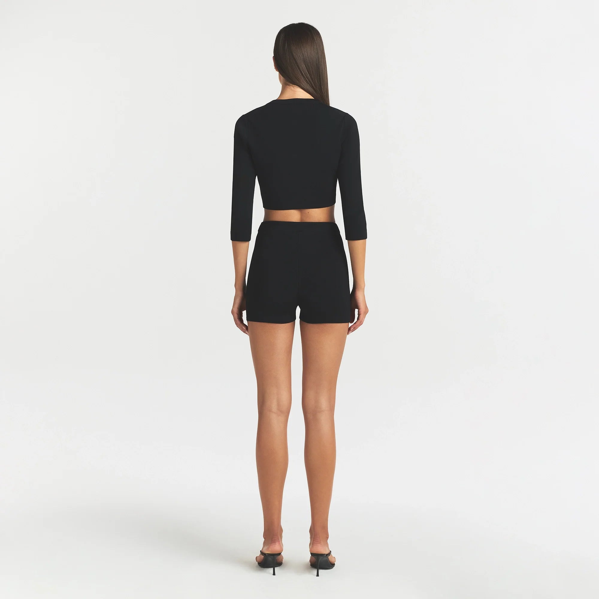 Refined Knit Cropped Cardigan