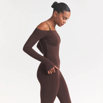 Smooth Layers Off the Shoulder Top