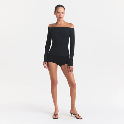 Smooth Layers Off the Shoulder Top