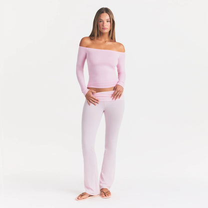 Smooth Layers Off the Shoulder Top