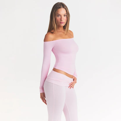 Smooth Layers Off the Shoulder Top