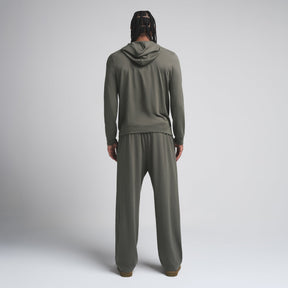JERSEY LOUNGE MENS HOODIE | BASIL