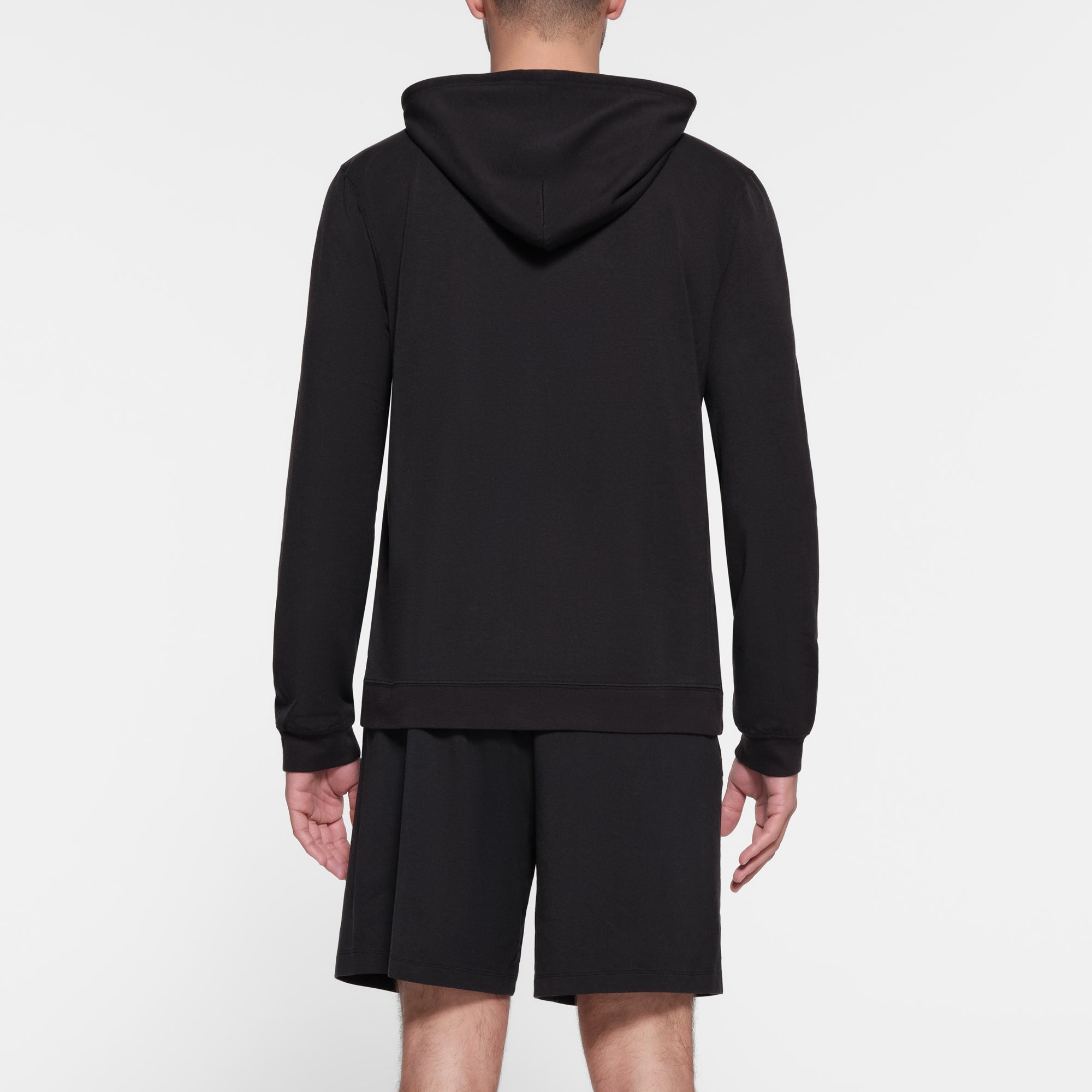 JERSEY LOUNGE MENS HOODIE | OBSIDIAN