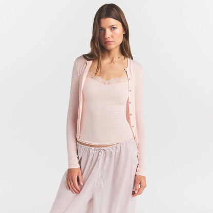 Sheer Modal Cardigan