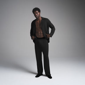 JERSEY SLEEP MENS SLEEP SET | OBSIDIAN