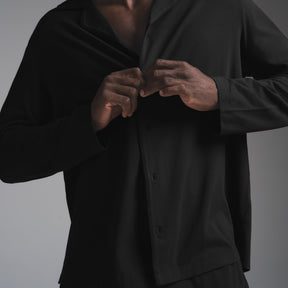 JERSEY SLEEP MENS SLEEP SET | OBSIDIAN