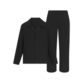JERSEY SLEEP MENS SLEEP SET | OBSIDIAN