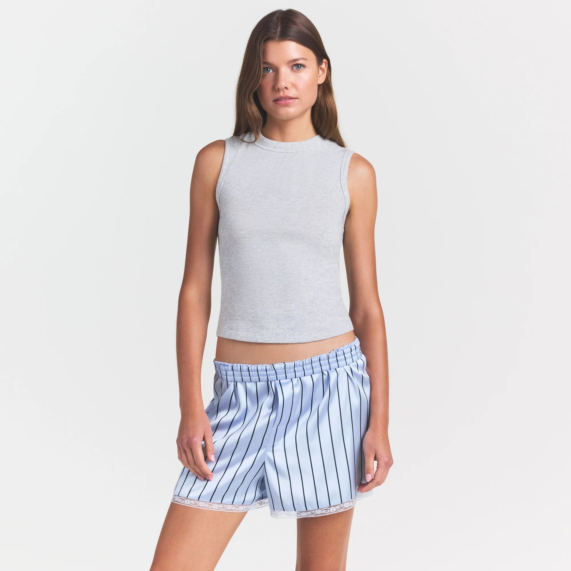 Worn in Jersey High Crew Tank