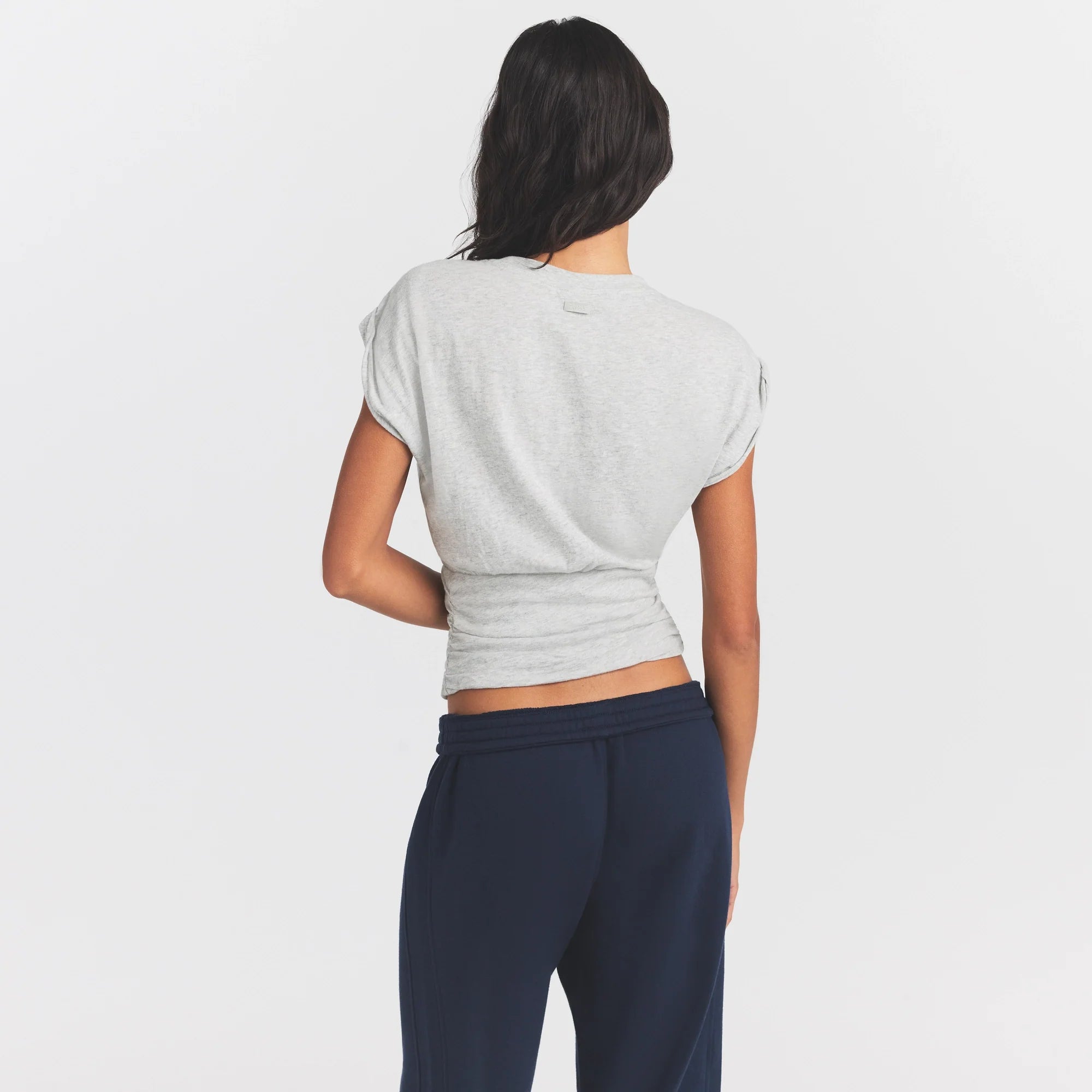 Worn in Jersey Ruched Tee