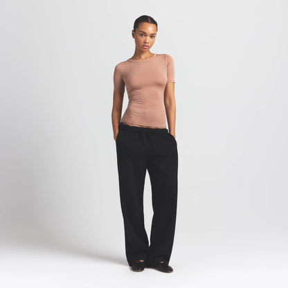 Sheer Modal Long T-shirt