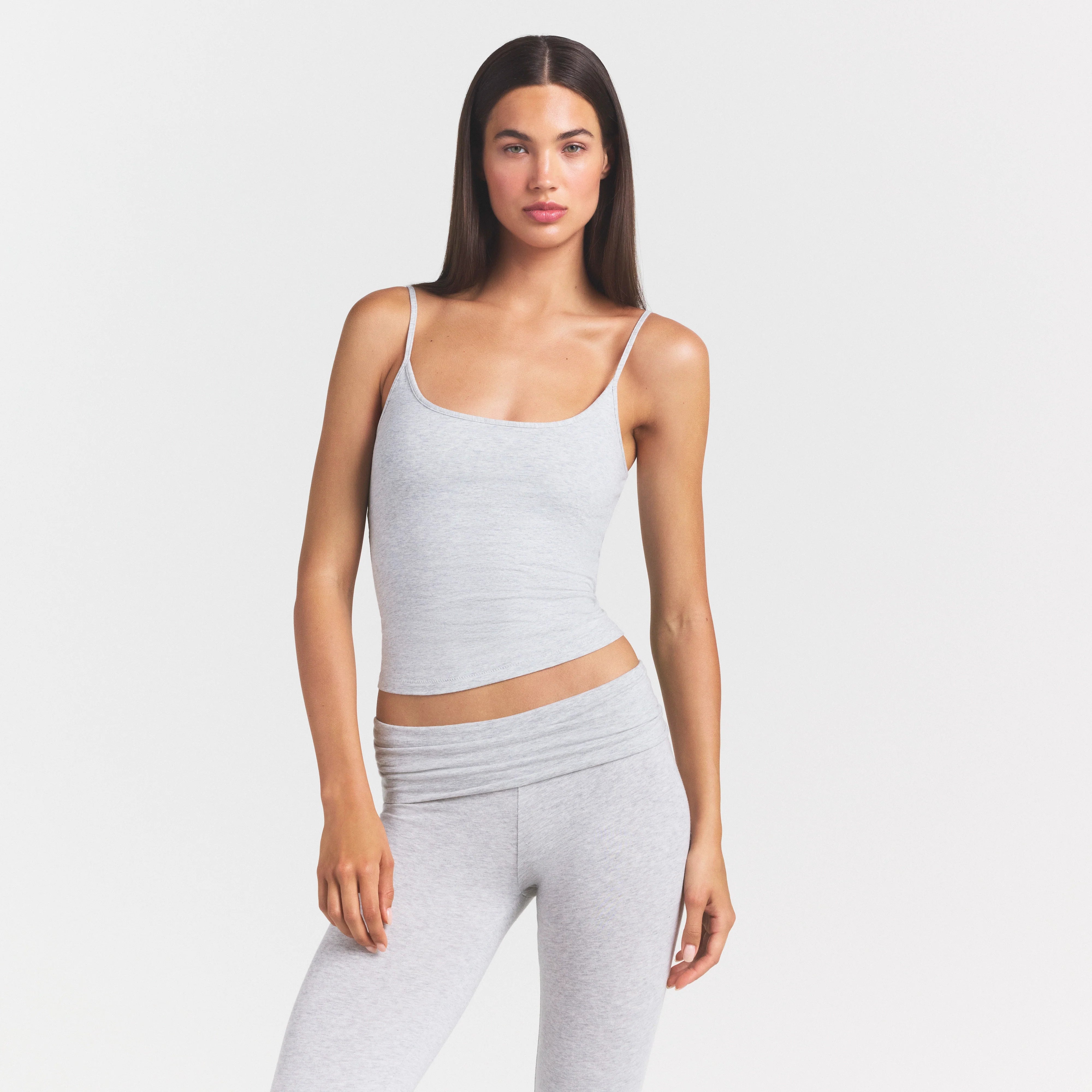 Cotton Jersey Scoop Neck Cami