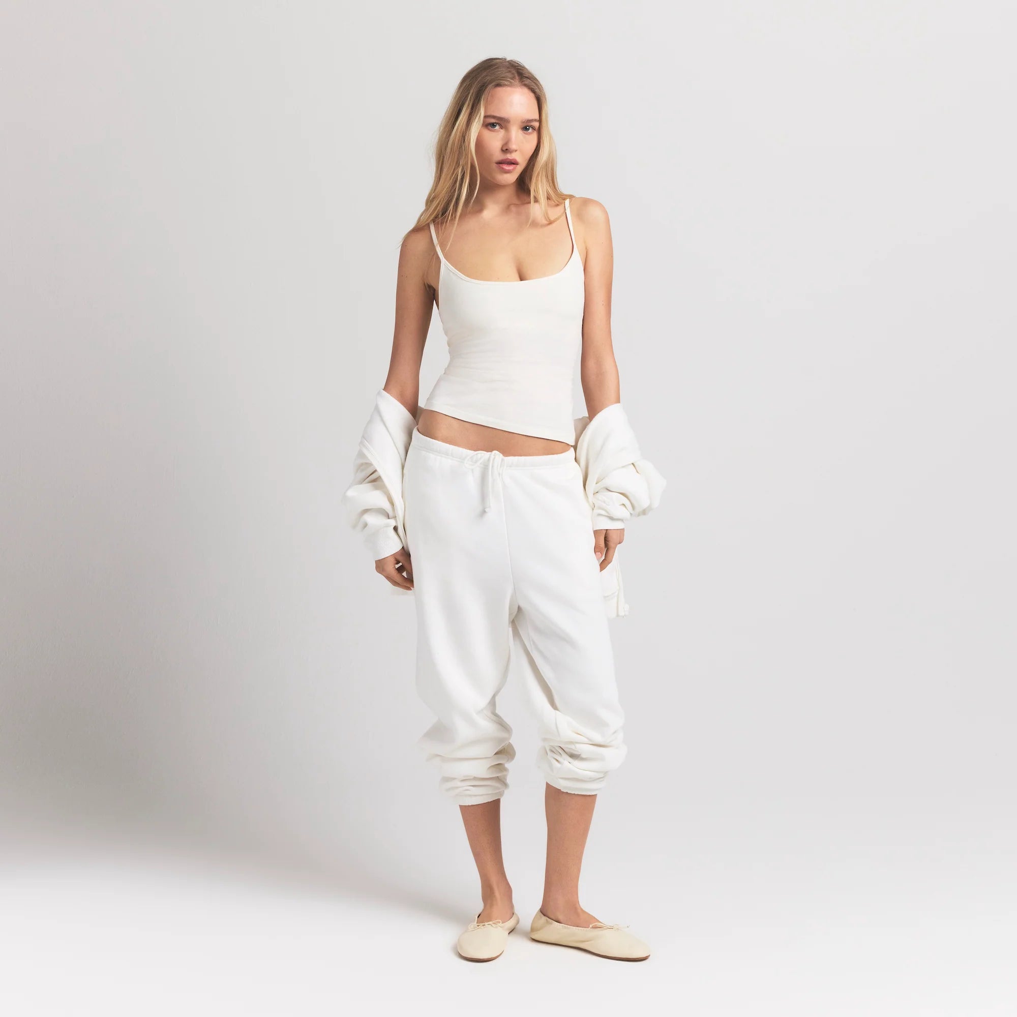 Cotton Jersey Scoop Neck Cami