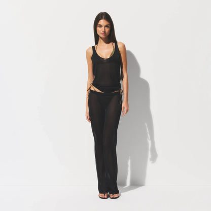 Slinky Knit Scoop Long Tank