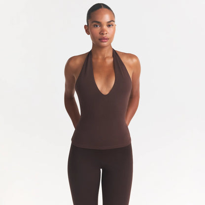 Smooth Layers Halter Top