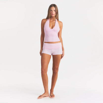 Smooth Layers Halter Top