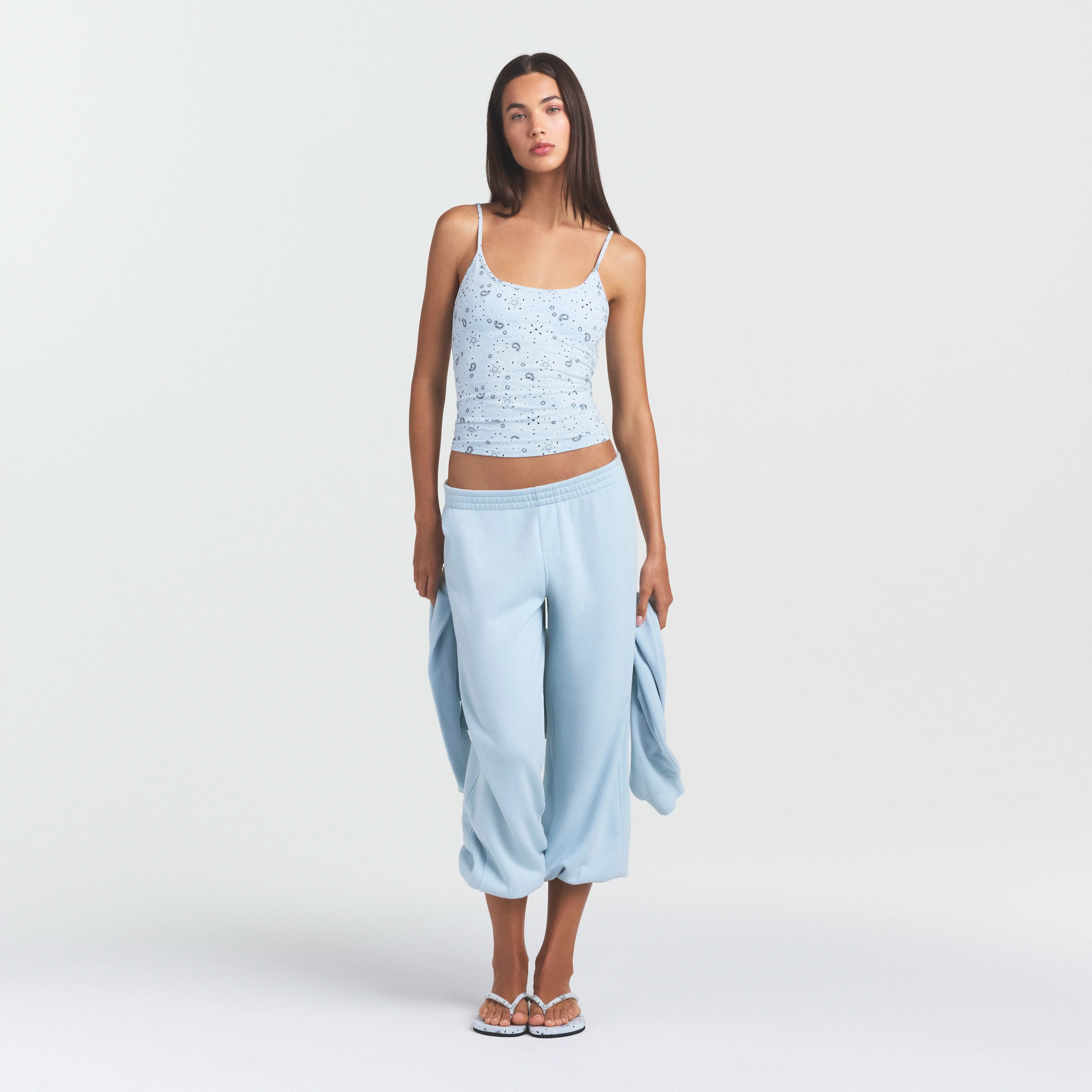 Cotton Jersey Scoop Neck Cami