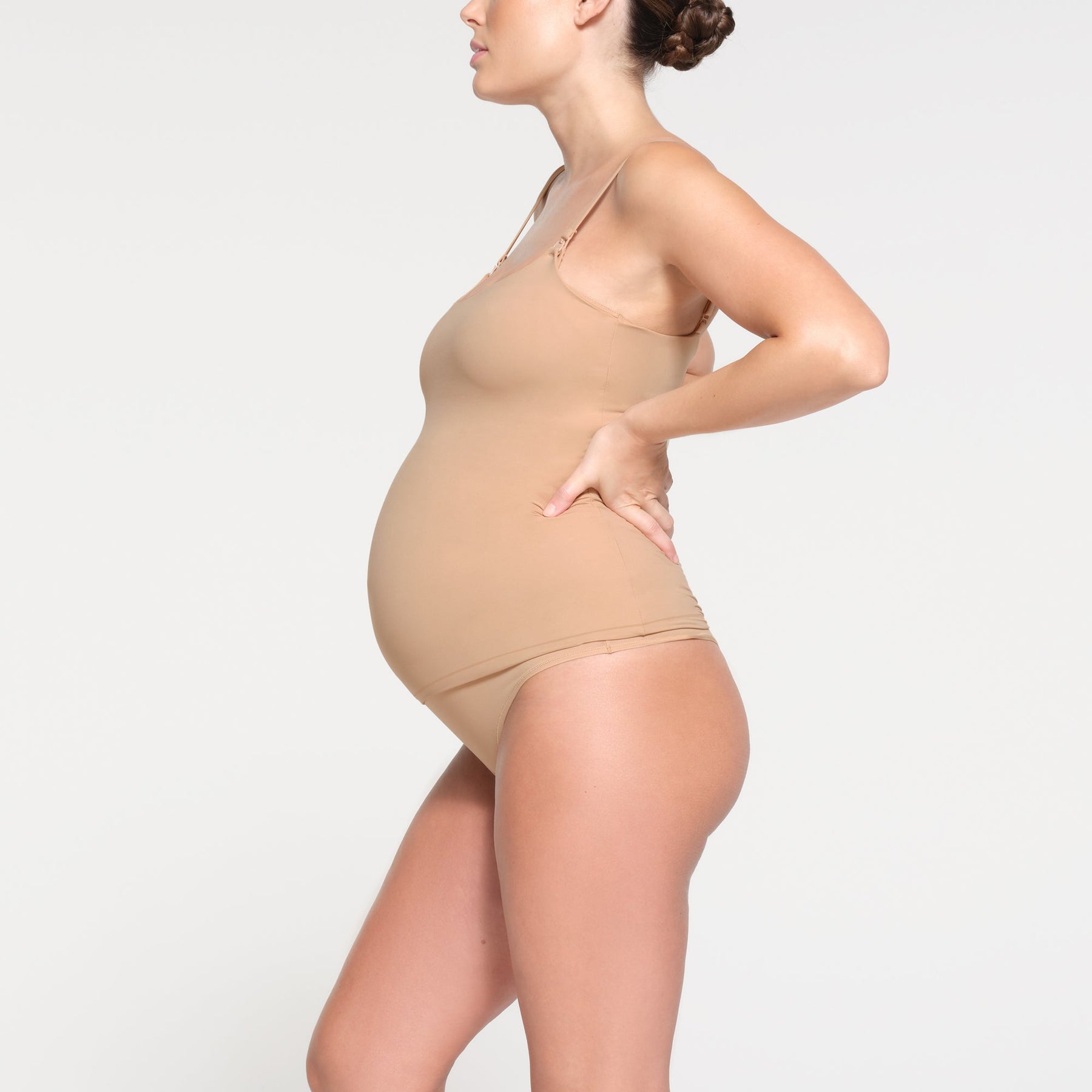 FITS EVERYBODY MATERNITY NURSING TANK | CLAY