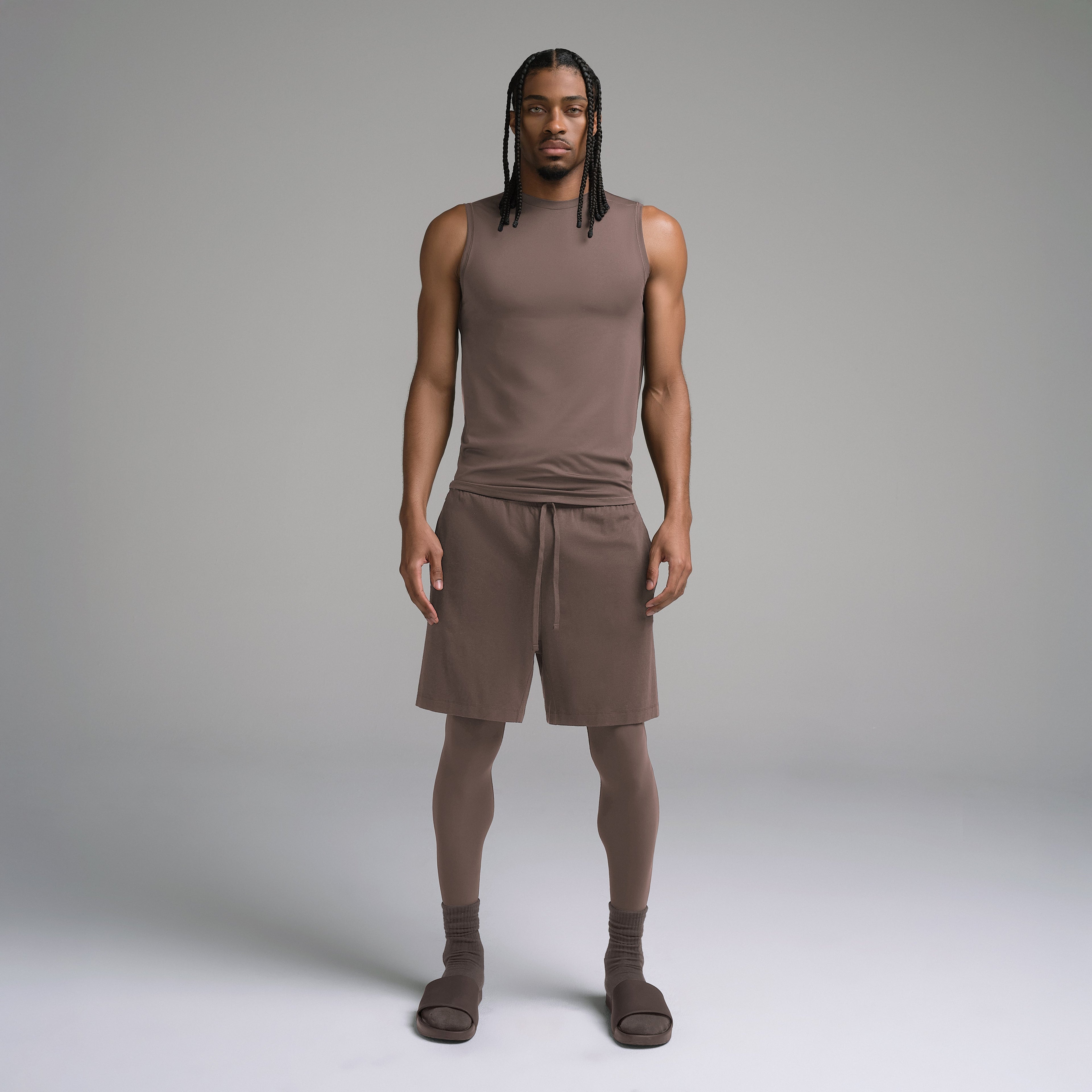 SKIMS FLEX MENS MUSCLE TANK | AMETHYST