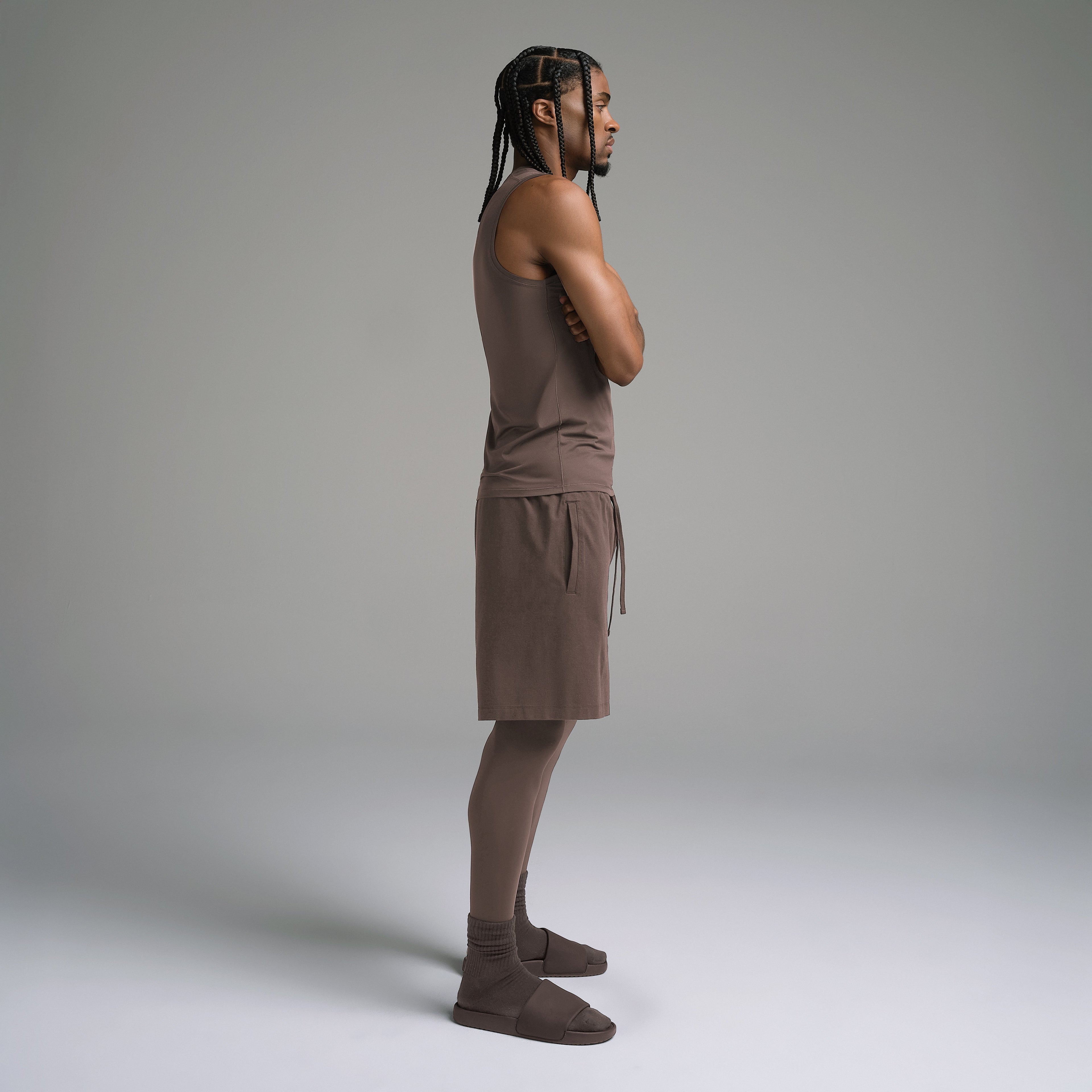 SKIMS FLEX MENS MUSCLE TANK | AMETHYST