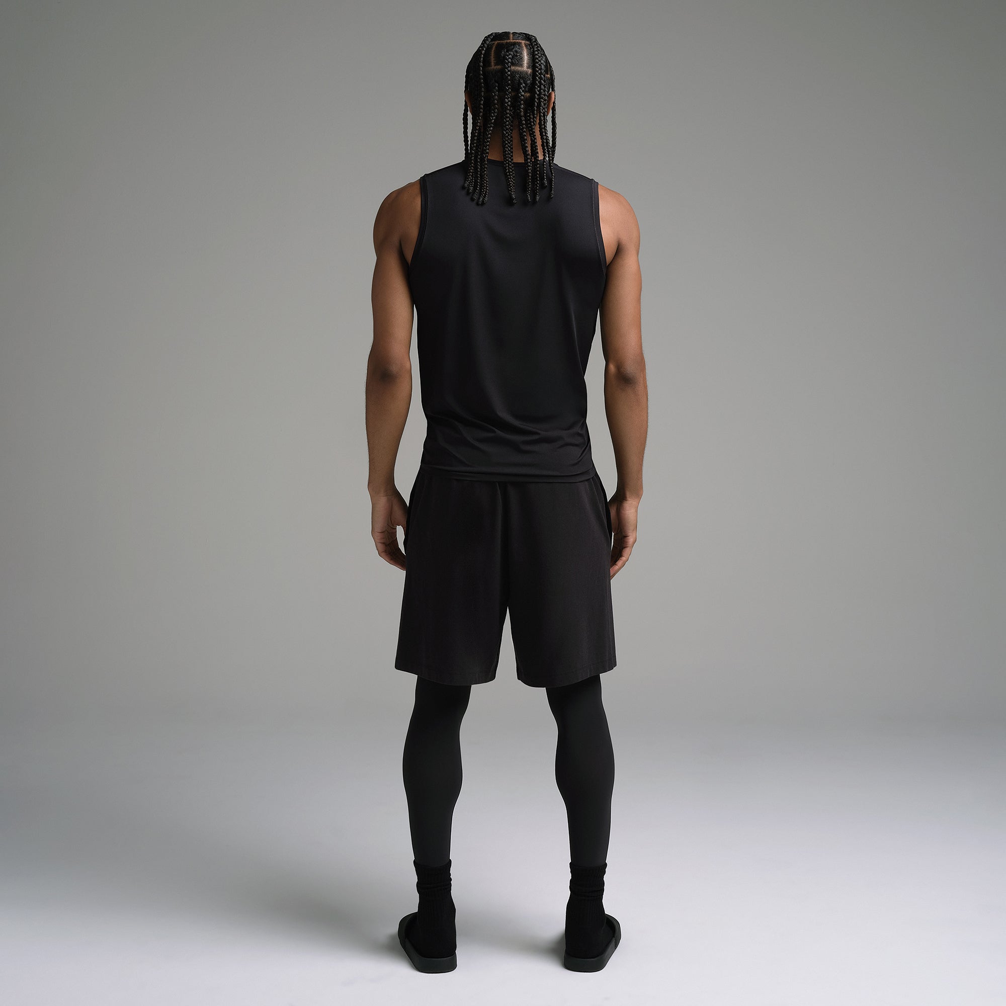 SKIMS FLEX MENS MUSCLE TANK | OBSIDIAN