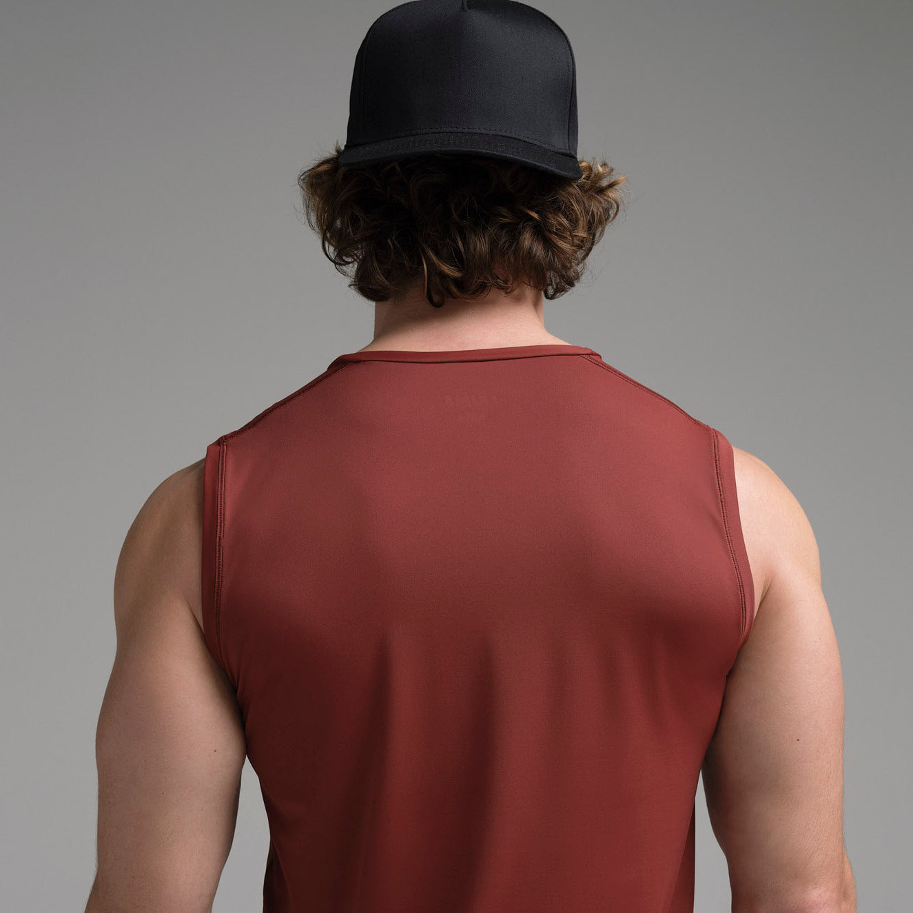 SKIMS FLEX MENS MUSCLE TANK | SANGRIA