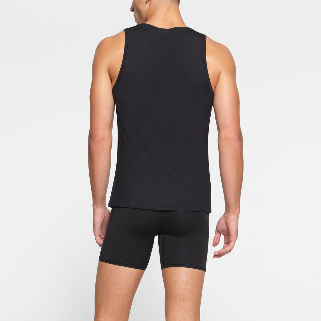 SKIMS STRETCH MENS TANK 3-PACK | OBSIDIAN