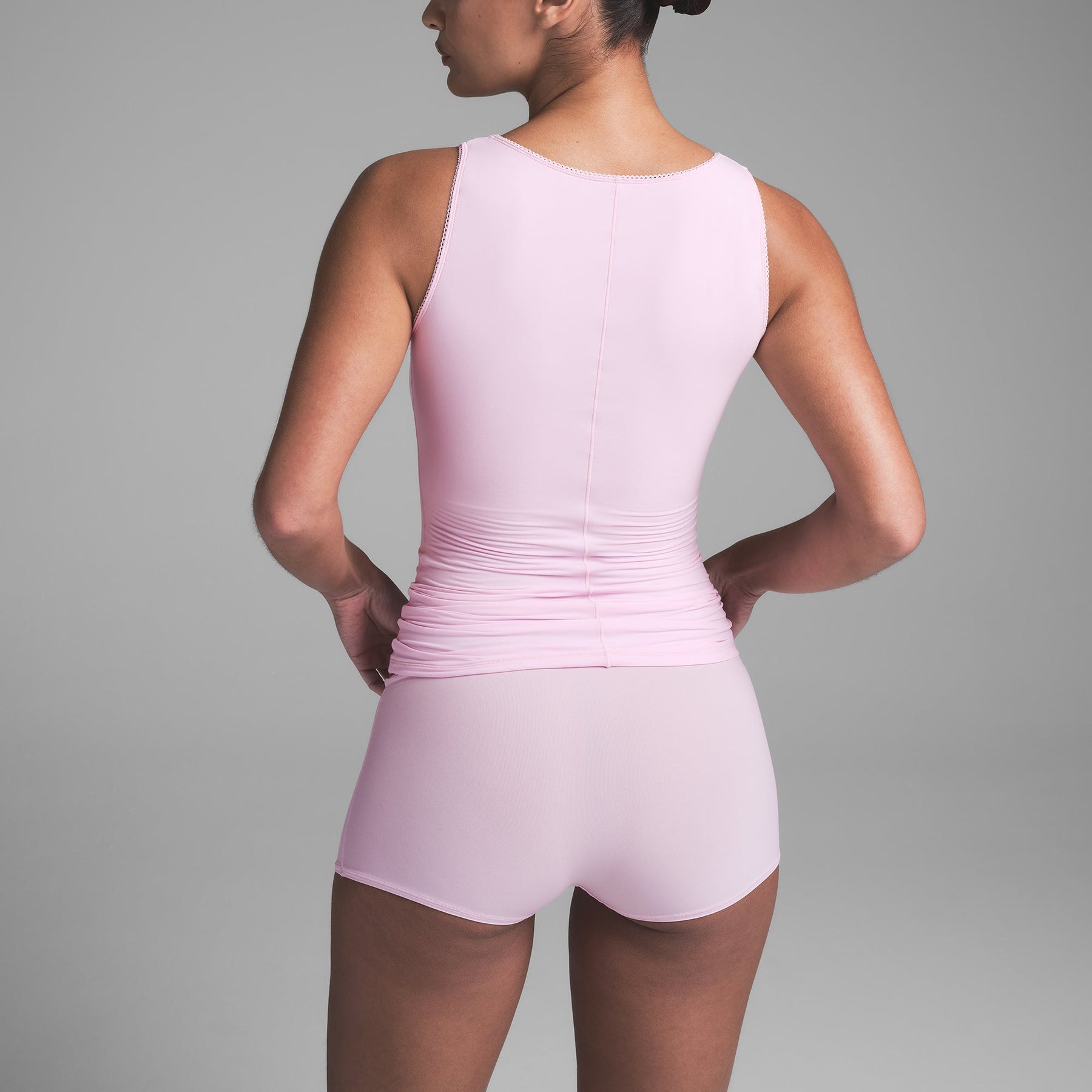 FITS EVERYBODY PICOT SCOOP NECK TANK | CHERRY BLOSSOM TONAL