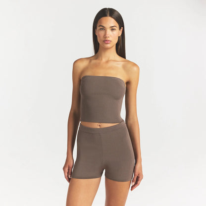Refined Knit Tube Top