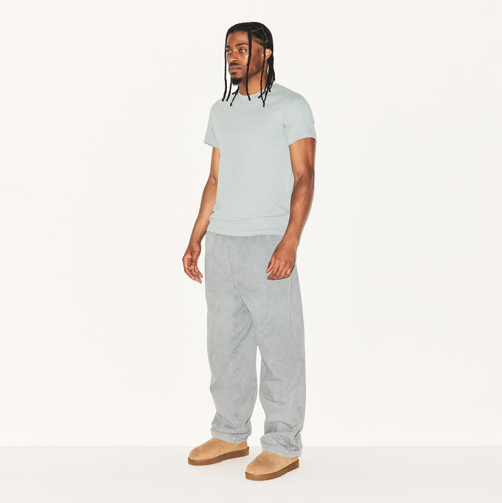 SKIMS COTTON MENS CLASSIC T-SHIRT | MERCURY