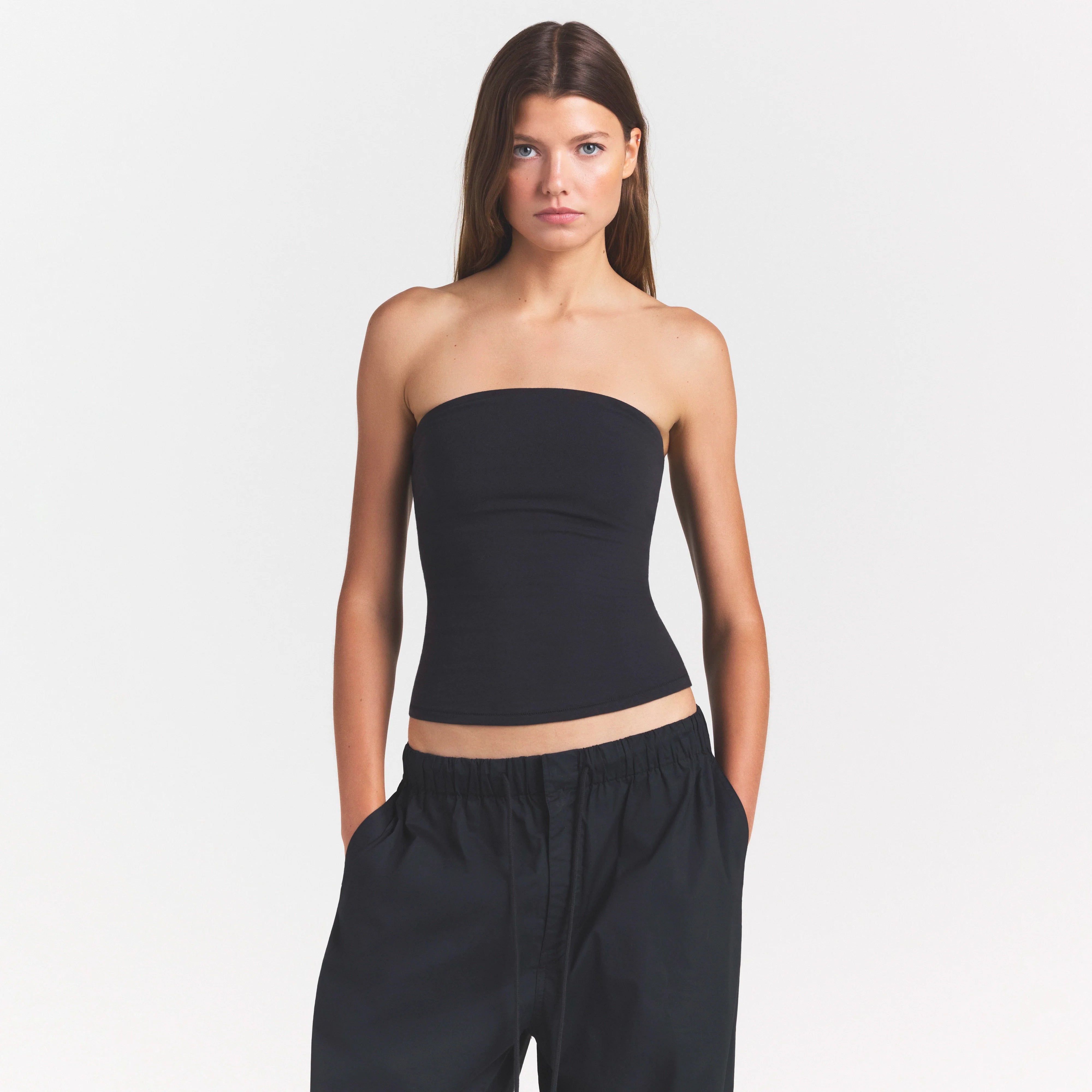 Cotton Jersey Tube Top