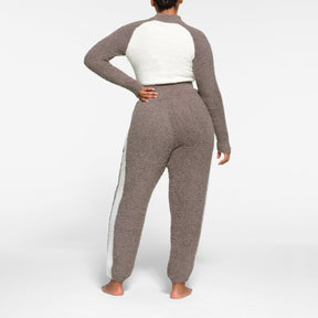 COZY KNIT ZIP UP | GREY CHALK MULTI