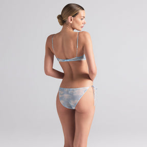 SKIMS ROMANCE TRIANGLE BRALETTE | BLUE QUARTZ CLOUD PRINT