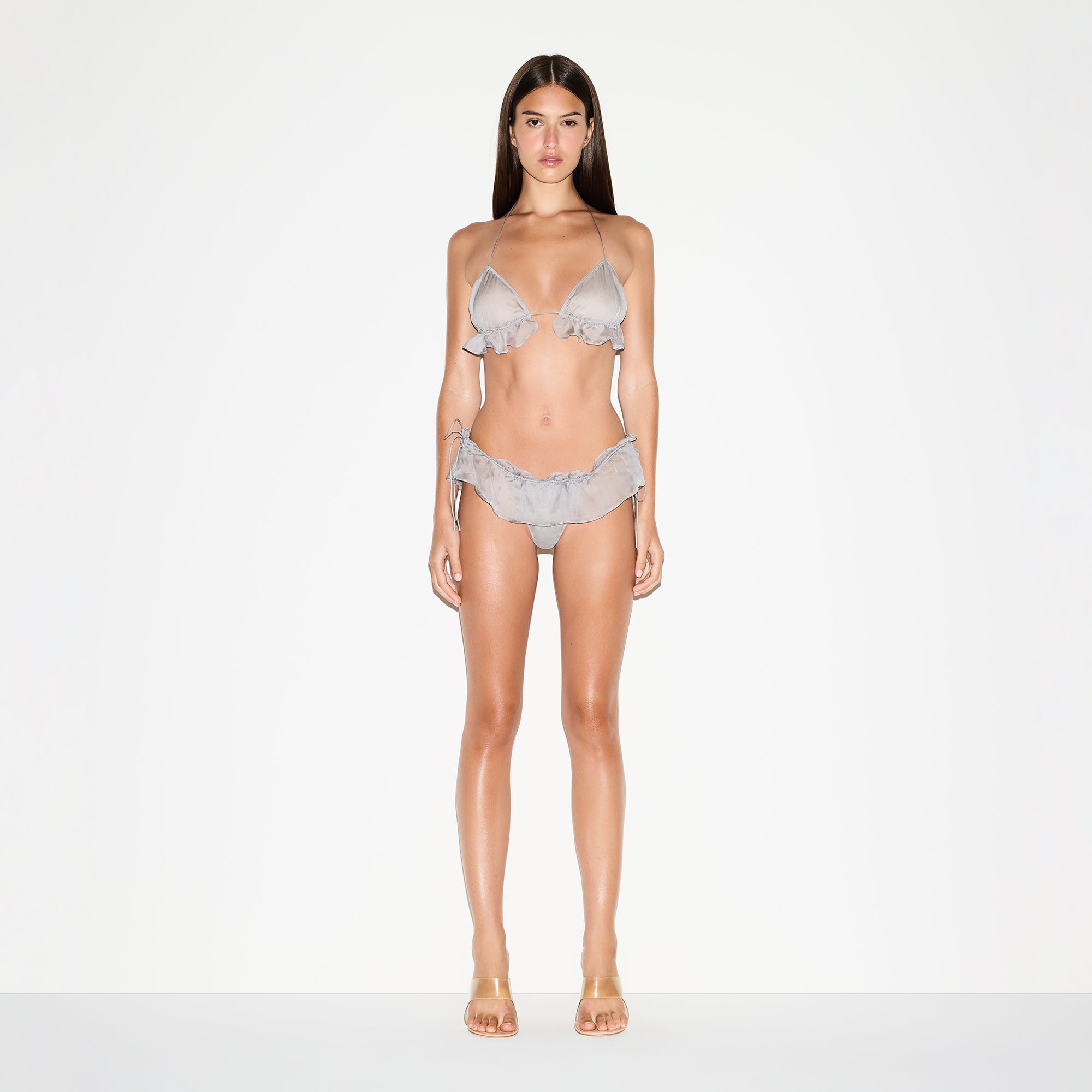 SKIMS ROMANCE HALTER BRALETTE | MIRROR