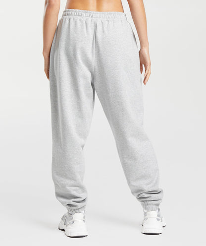 Gymshark Training Fleece Joggers - Light Grey Core Marl