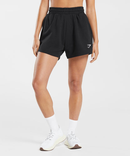 Gymshark Training Fleece Shorts - Black