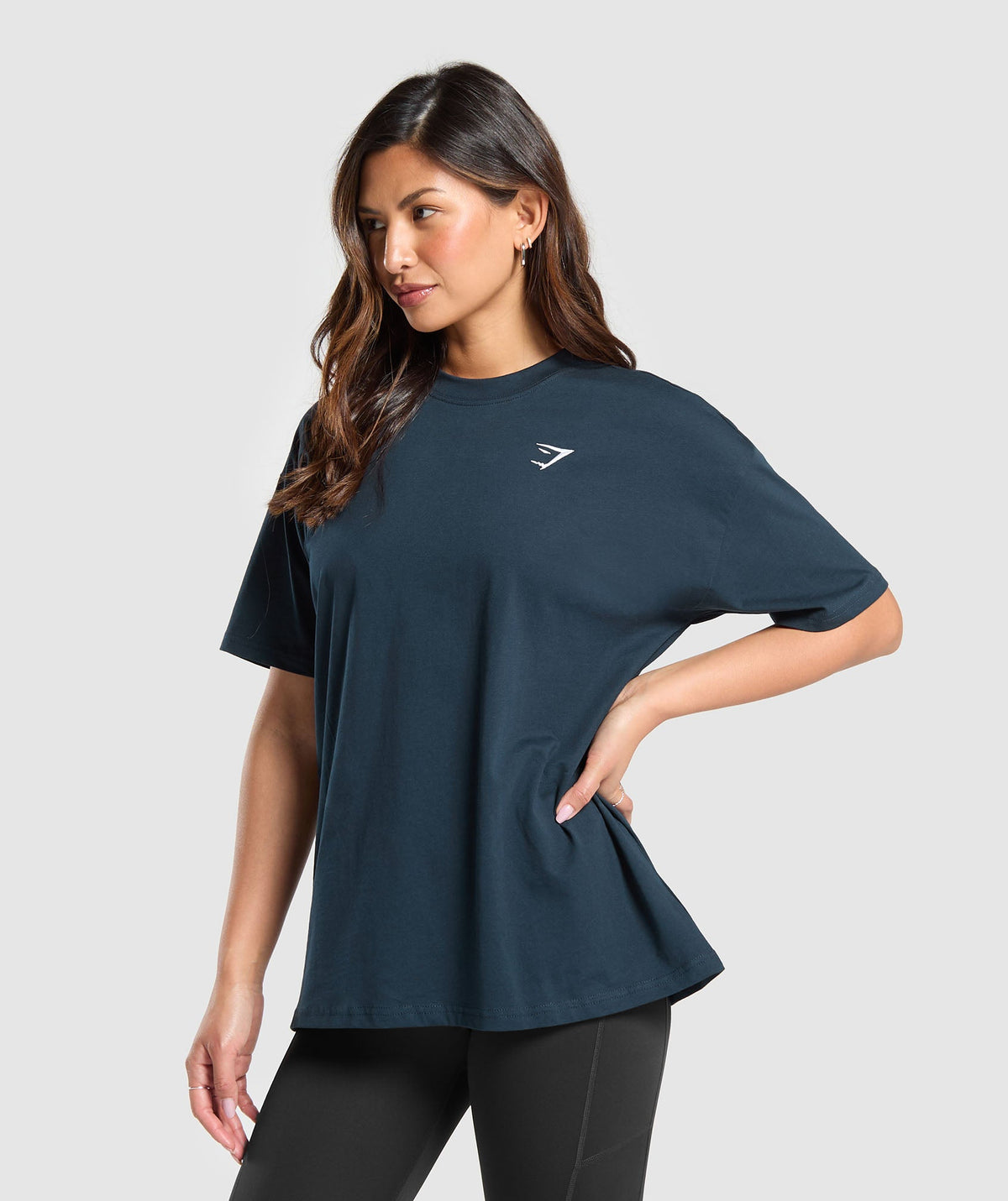 Gymshark Training Oversized T-Shirt - Navy