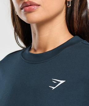 Gymshark Training Oversized T-Shirt - Navy