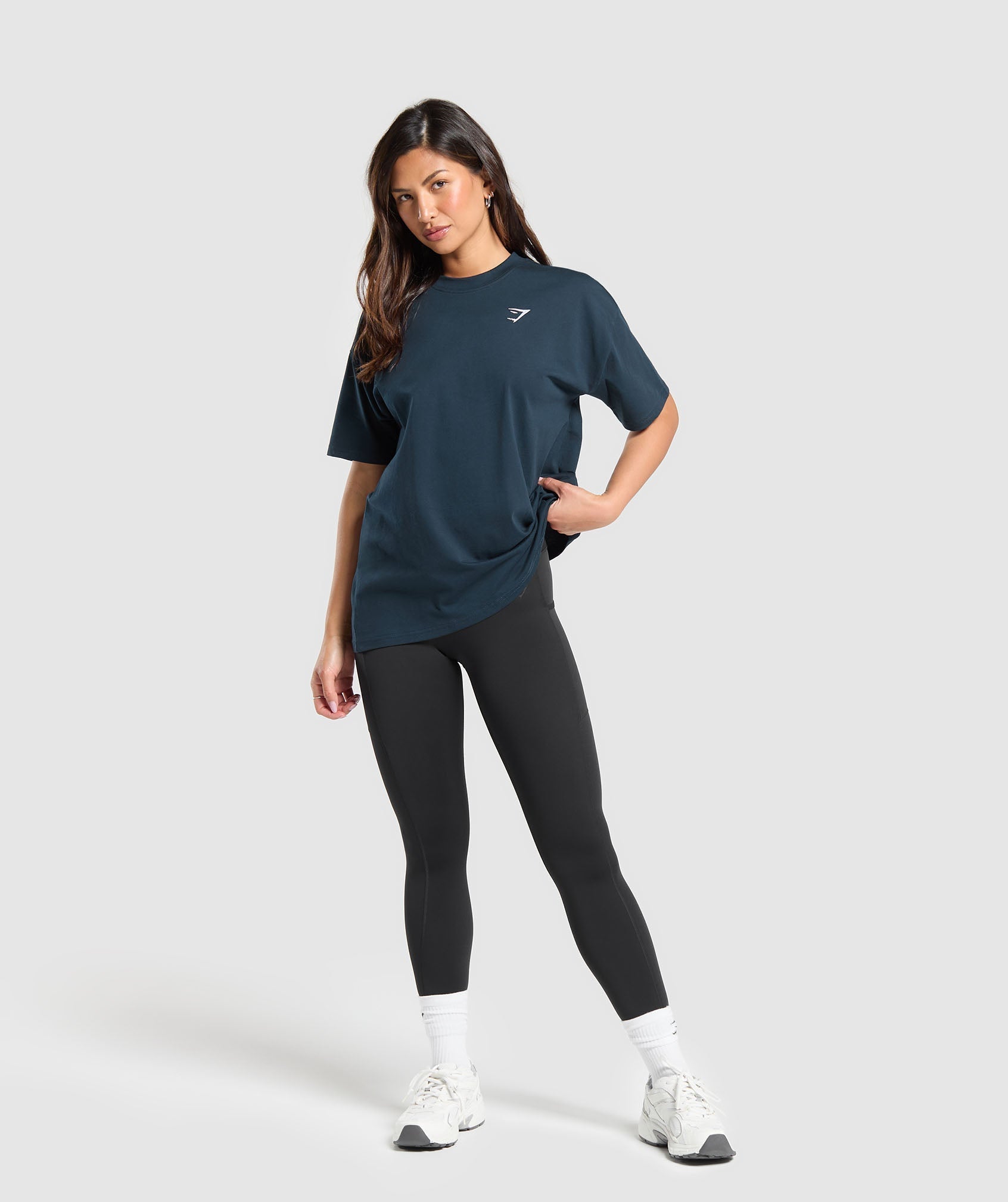 Gymshark Training Oversized T-Shirt - Navy